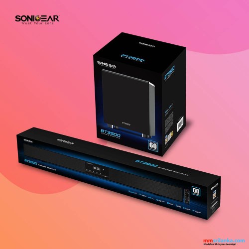 SONICGEAR SONICBAR BT3500 SOUNDBAR AND SUBWOOFER (1Y)